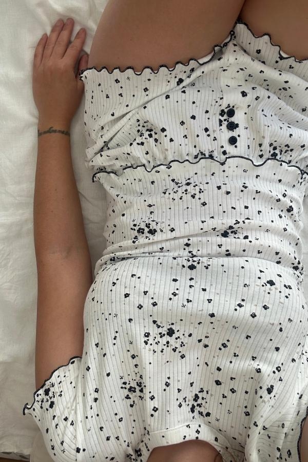 handmade komplet piżama w kwiatki.jpg